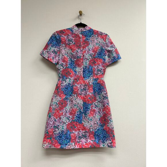 SALONI Florentina Sea Draped Mini Dress Size 2 - NWT - Picture 5 of 5